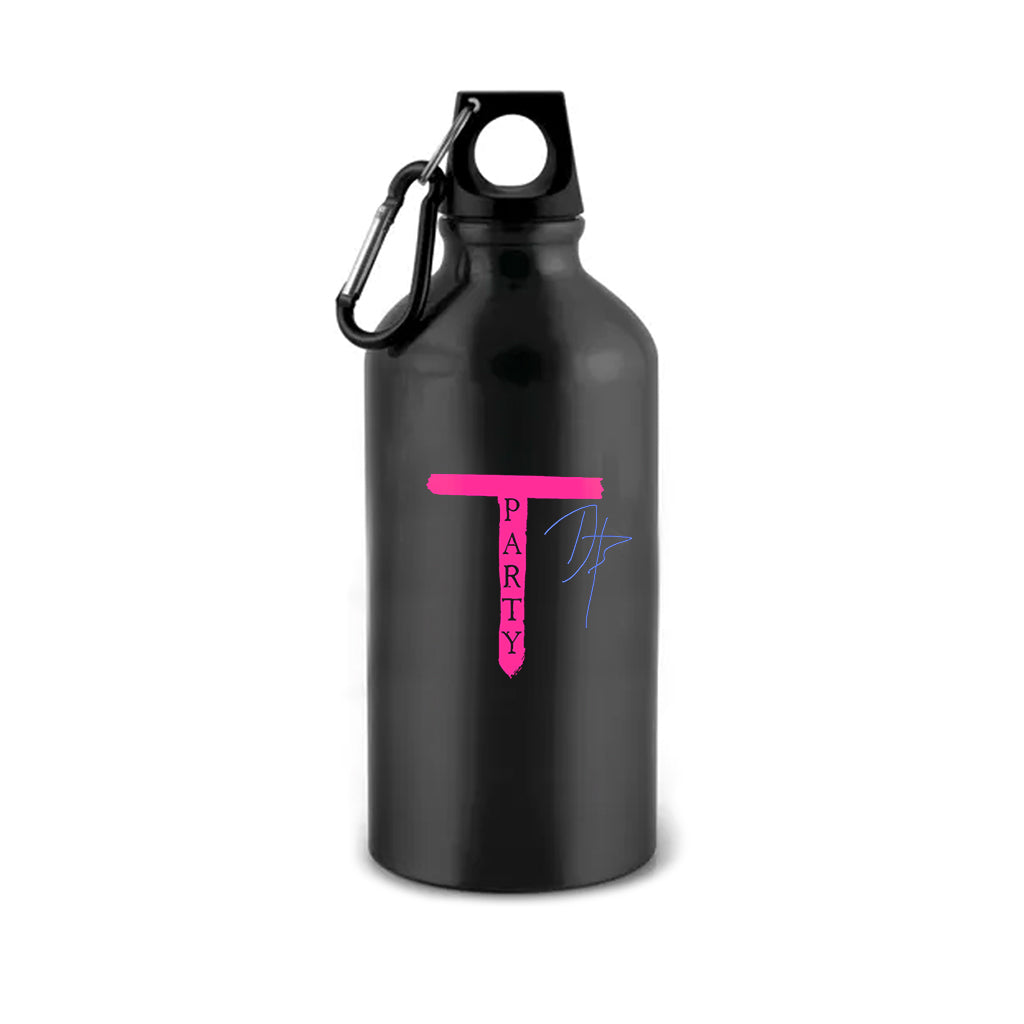 TEA PARTY BLACK WATERBOTTLE