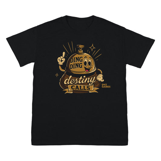 DESTINY CALLS T SHIRT BLACK