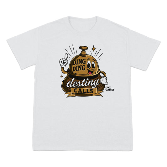 DESTINY CALLS T SHIRT WHITE