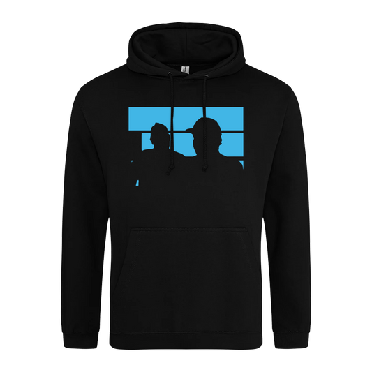 BLUE OFF THE HOOK HOODIE BLACK