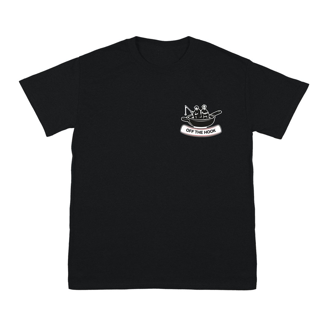 OFF THE HOOK BLACK TEE