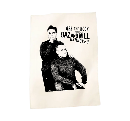 OFF THE HOOK PORTRAIT TEA TOWEL