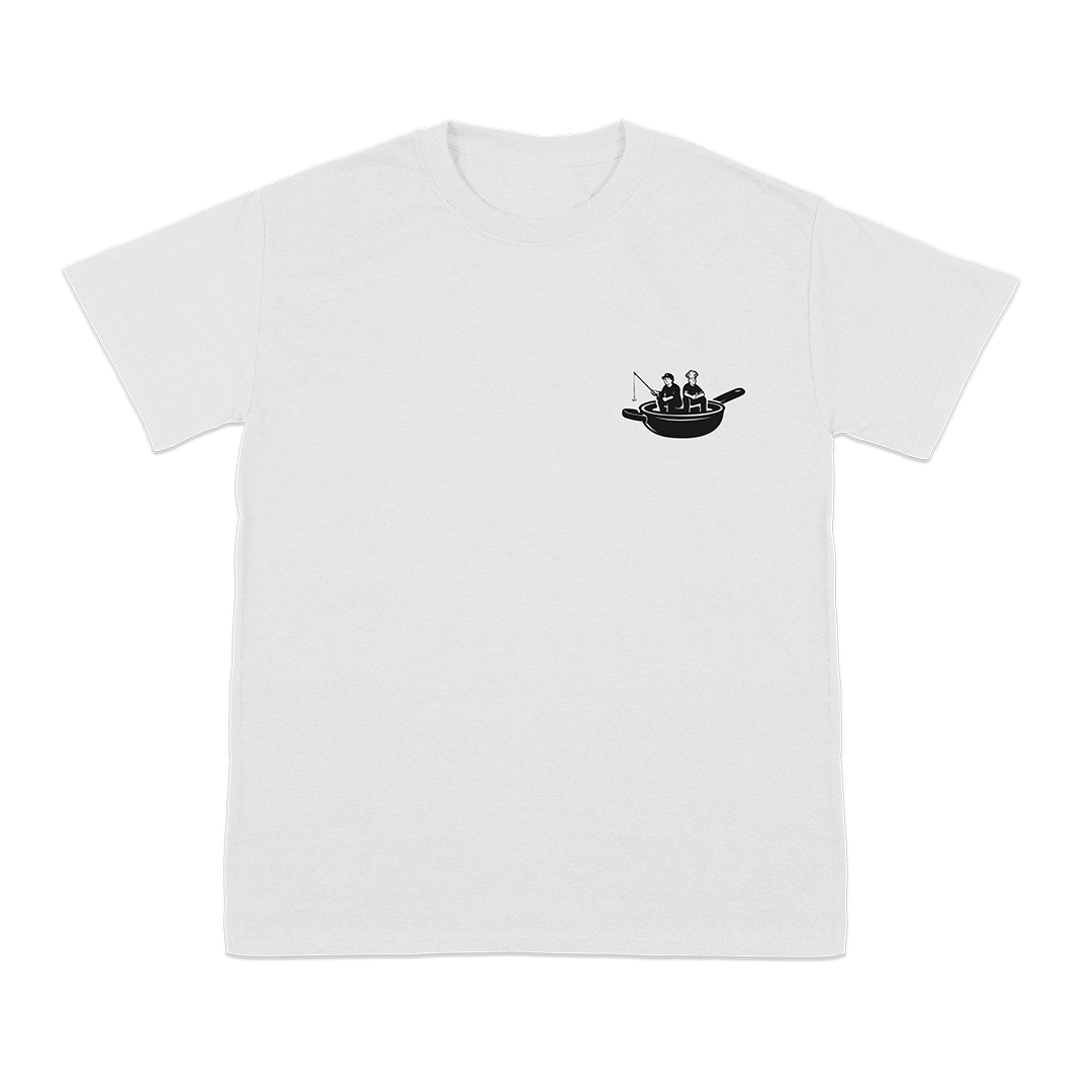 OFF THE HOOK WHITE TEE