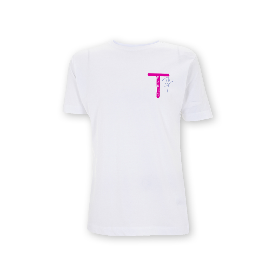 T Party' White T-Shirt